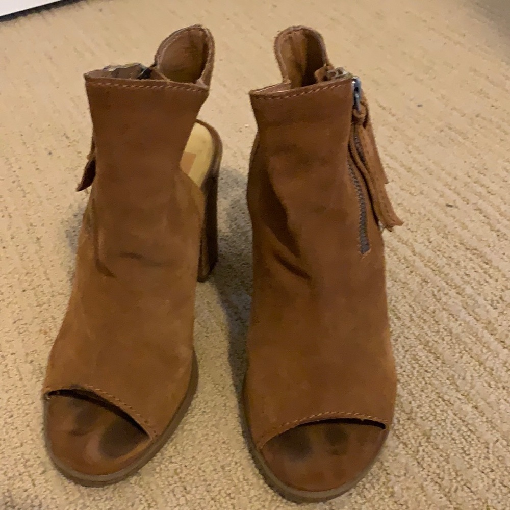 Dolce Vita Open Toe Booties